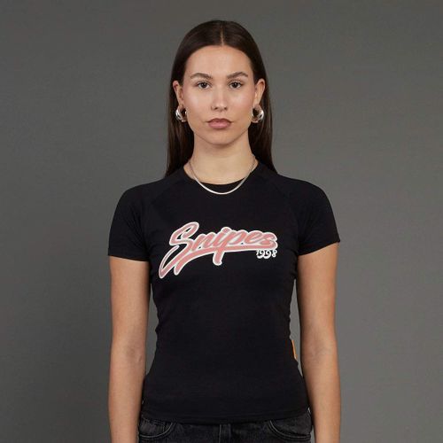 Snipes Snipes Varsity Raglan Tight Tee Femme T-Shirts & Polos Noir Taille M Vêtements