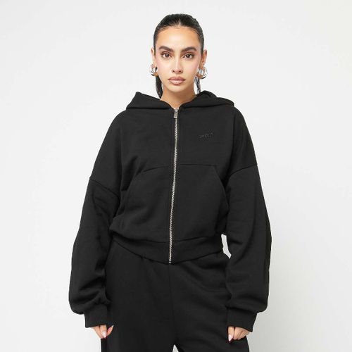 Snipes Small Logo Essential Oversized Zip Hoodie Femme Hoodies & Sweatshirts Noir Taille S Vêtements