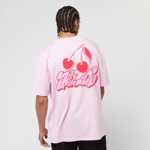 Mister Tee Pink Cherries Oversize Homme T-Shirts & Polos Rose Taille M Vêtements