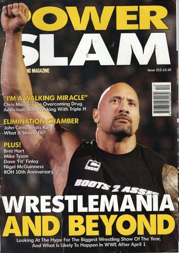 Power Slam 212 Dwayne Johnson / Triple H / Chris Masters / Daniel Bryan