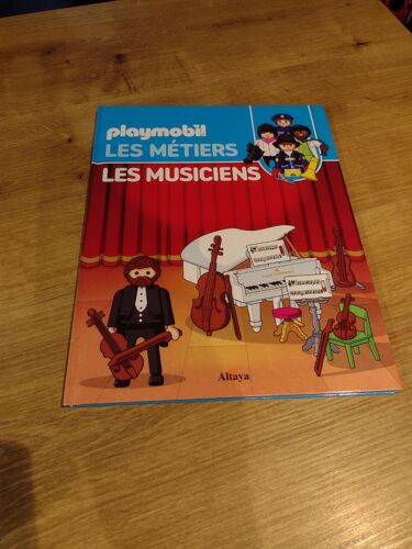 Livre Playmobil Les Métiers - Les Musiciens