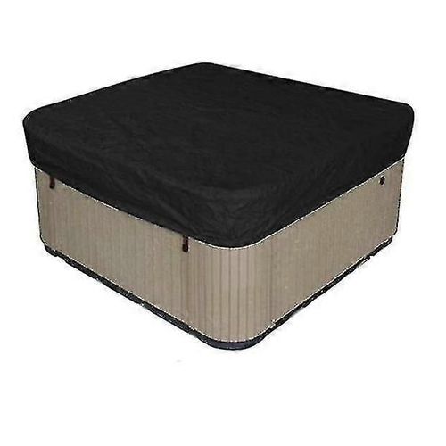 Couvertures de spa extérieures carrées en polyester imperméable à l'eau-220 * 220 * 30CM