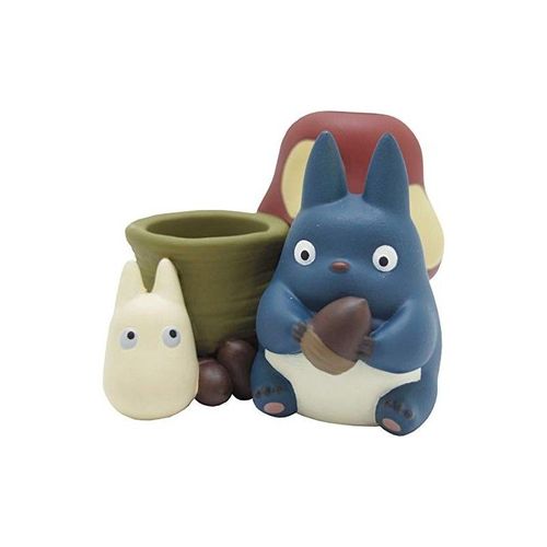 Figurine Pot Crayon Mon Voisin Totoro / Totoro Bleu Et Blanc