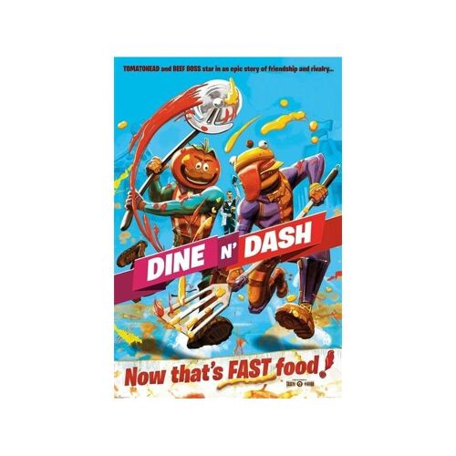 Poster Fortnite Dine And Cash