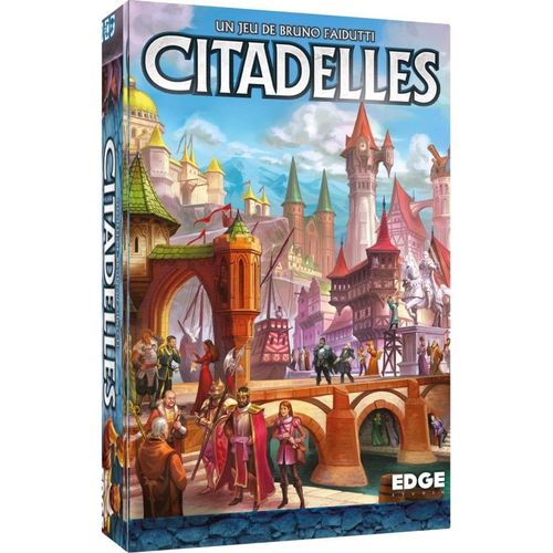 Asmodee - Citadelles: 4ème Edition - Jeu De Société Stratégique Pour Adultes & Enfants Dès 10 Ans - Bâtissez La Plus Belle Cité