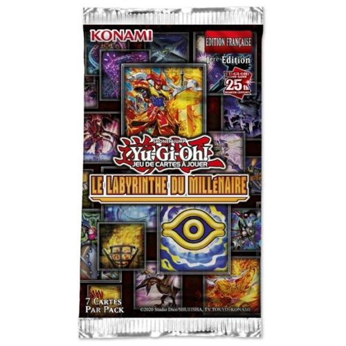 Yu-Gi-Oh! Booster De 7 Cartes : Le Labyrinthe Du Millénaire - Version Française