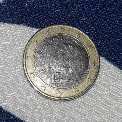 Pieces De 1 Euros Mozart Rare De 2002