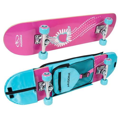 Skateboard Skate Wonders Abec 3 Avec Sac À Dos Multicolore