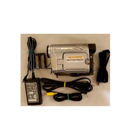 CAMÉSCOPE CAMERA HYBRIDE SONY TRV480 HANDICAM VOYAGE MULTIFONCTIONS POUR VISUALISER TOUT ANCIENNES & NOUVELLES K7 CASSETTES FILM SUPER8 & RECENT DIGITAL8 HI.8/8mm AudioVidéo Microphone Stéréo