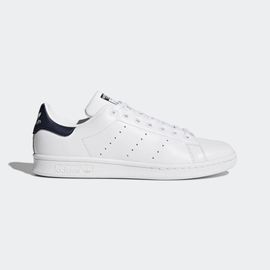 Chaussures Stan Smith Adidas Core White Dark Blue Dark Blue