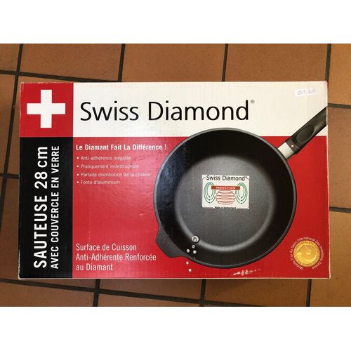 Sauteuse 28 Cm Induction Swiss Diamond Neuve 