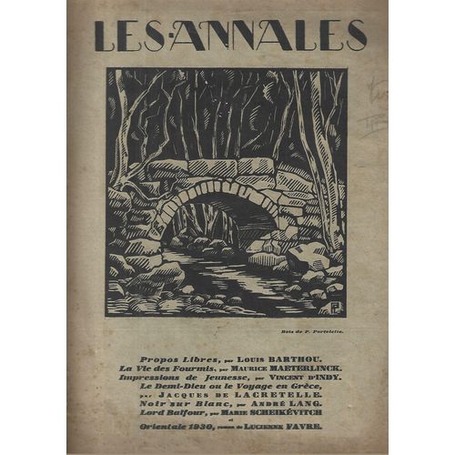 Les Annales Politiques Et Littéraires