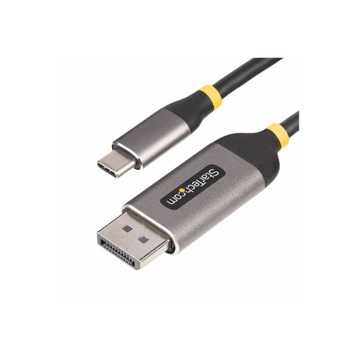 StarTech.com Câble USB-C vers DisplayPort 3m, 8K 60Hz, HDR, USB-C vers DP - Câble adaptateur - USB-C (M) pour DisplayPort (M) verrouillé - USB4 / Thunderbolt 3 / Thunderbolt 4 / DisplayPort 1.4 -...