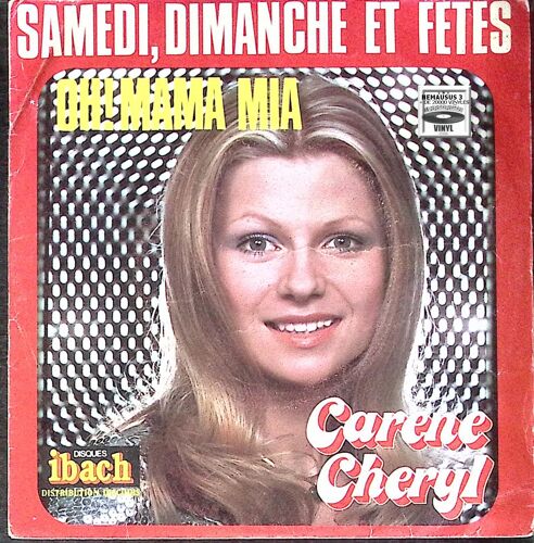 Carene Cheryl - Samedi, Dimanche Et Fetes - 1976