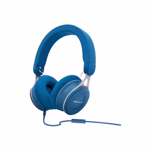 Energy Urban 3 Mic - Écouteurs avec micro - circum-aural - filaire - jack 3,5mm - bleu