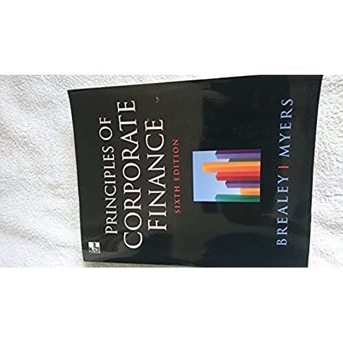 Principles Of Corporate Finance (Not Available Individually - Use352361)