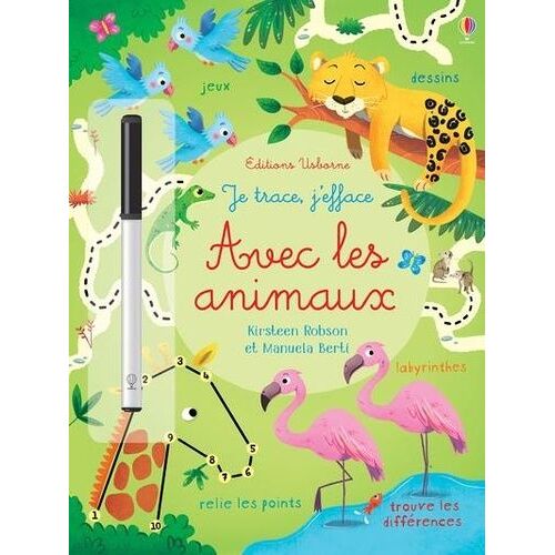Avec Les Animaux - Avec Un Feutre À Encre Effaçable