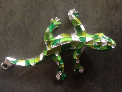 Pendentif Lézard Métallique.