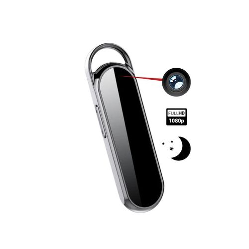 Mini Enregistreur vocal et caméra Espion Full HD porte clé