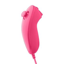 Télécommande De Manette De Jeu Incurvée Pour Nintendo Wii (Rose)