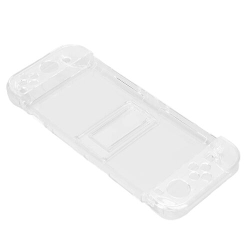 Housse De Protection Pour Console De Jeu Étui À Coque De Manette De Jeu Transparent Pour Pc Avec Support Réglable Pour Switch Oled