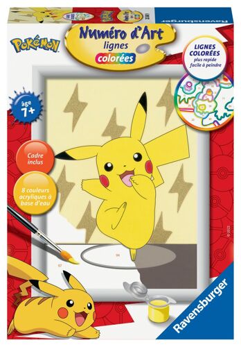 Artistique Numéro D'art - Petit - Pikachu