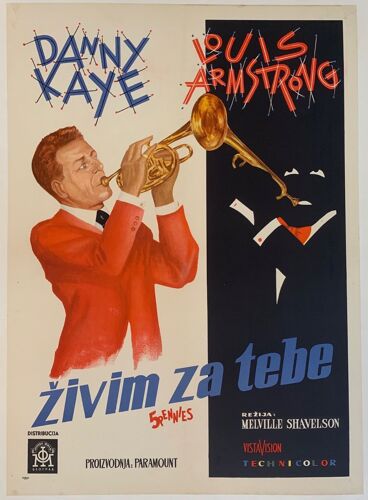Affiche Danny Kaye Louis Armstrong