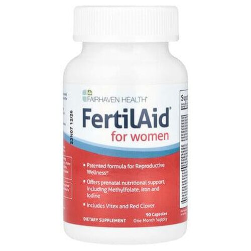 Fairhaven Health, Fertilaid® Pour Femmes, 90 Capsules