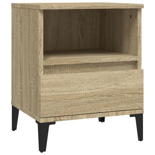 Vidaxl Table De Chevet Chêne Sonoma 40x35x50 Cm