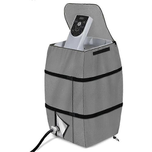 Couvercle de pompe de chauffage de spa de spa avec fenêtre supérieure en PVC transparent, pompe de spa gonflable étanche Co