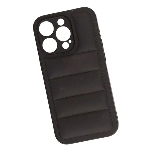 Coque De Téléphone Noir Doudounes Conçu Simili Cuir Souple Téléphone Housse De Protection Pour IPhone Pour Iphone14pro
