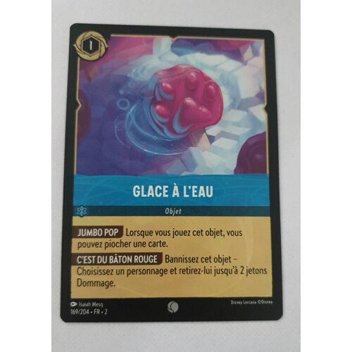 Glace A L'eau