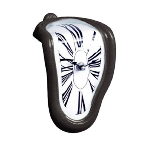 Horloge murale déformée surréaliste, nouveauté 2021, décoration de Style Salvador Dali, cadeau pour la maison et le jardin