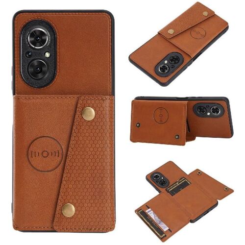 Portefeuille Étui Pour Honneur 50 Se Étui Portefeuille Béquille Titulaire De La Carte Protection Antichoc Buit En Fer - Le Brun