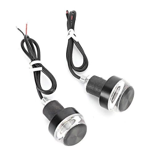 Feu Arrière De Frein De Moto Universel 12v Lampe Arrière À Led Accessoire Modifiésupport Noir / Lentille De Lumière Fumée / Lumière Rouge