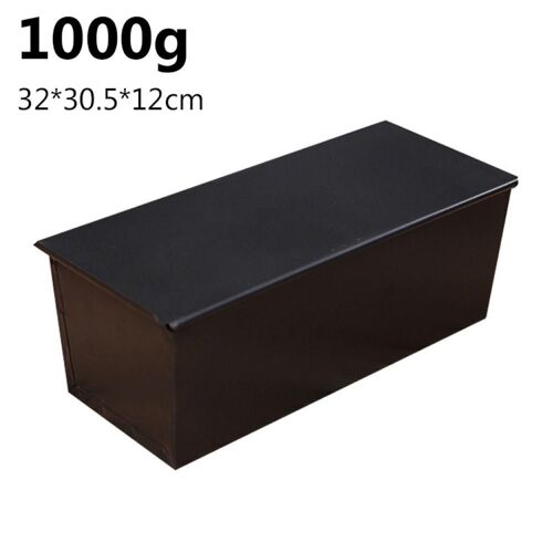 Boîte antiadhésive 250/450/750/1000g, moule à pain, couvercle, outil de cuisson, moule à Toast, gâteau, plateau à pain, ustensiles de cuisson, vente en gros 2021