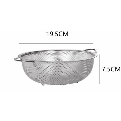 Passoire À Trous Denses En Acier Inoxydable, Panier À Fruits, Filtre À Riz Et Légumes, Outils De Cuisine, Égouttoir Épais