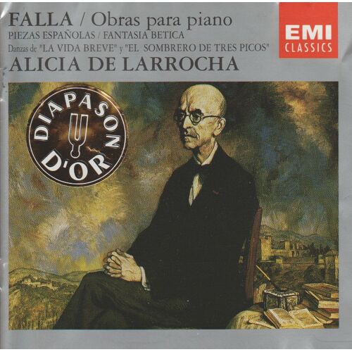 Manuel De Falla Obras Para Piano Piezas Espanols. La Vide Breve El Sombrero De Tres Picos El Amor Brujo, Fantasia Betica