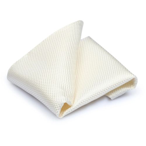 Suitable Pochette De Costume Soie Blanc-Cassé Blanc Cassé