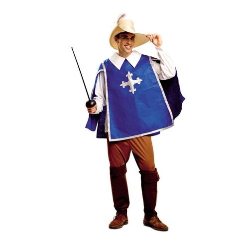 Déguisement Mousquetaire Bleu Pour Homme