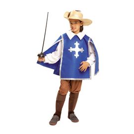 Déguisement Mousquetaire Bleu Pour Garçon