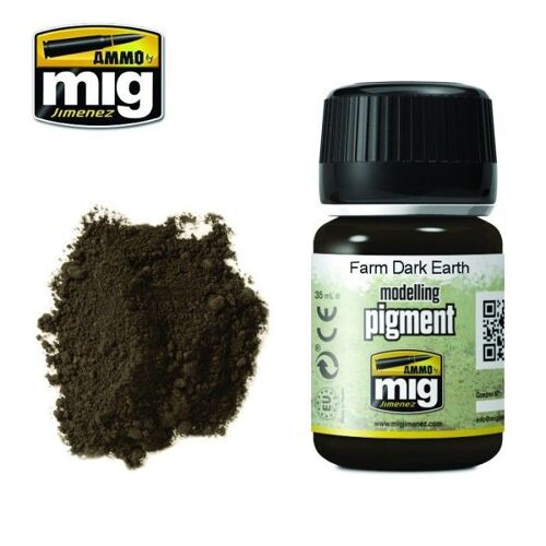 Pigments Mig Jimenez A.Mig-3027 Farm Dark Earth-Mig Jimenez