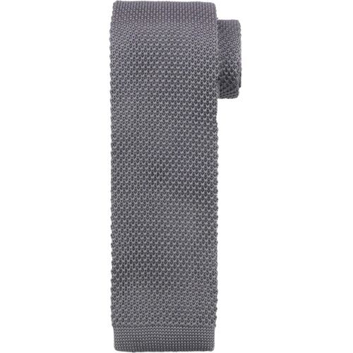 Suitable Cravate Tricotée Tk-02 Gris Anthracite