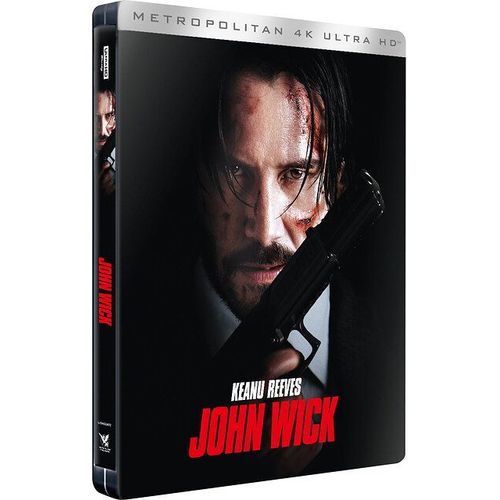 John Wick - 2 4k Ultra Hd - Édition Boîtier Steelbook 10ème Anniversaire