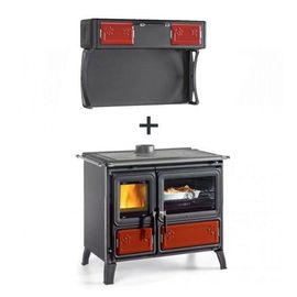 Cuisinière à bois - Milly - Bordeaux - 8,7 Kw LA NORDICA EXTRAFLAME