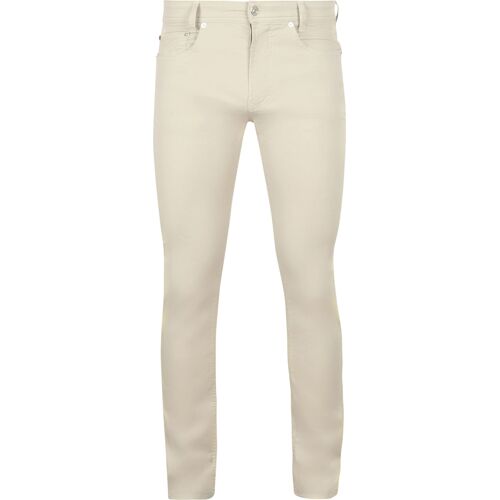 Mac Pantalon Arne Pipe Ecru Blanc Cassé Beige Taille W 36
