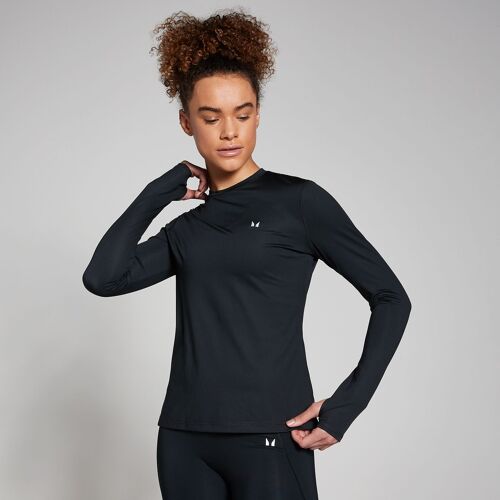 T-Shirt D'entraînement À Manches Longues Mp Pour Femmes ¿ Noir - Xs