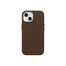 Otterbox Symmetry Series - Coque De Protection Pour Téléphone Portable - Compatibilité Avec Magsafe - Cuir De Catus, Polyuréthane - Adobe Riche - Pour Apple Iphone 15