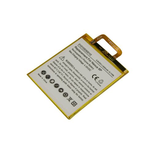 Batterie de Remplacement pour Nexus 6P 3.8V 3450mAh Li-Polymer