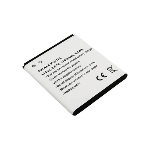 Batterie de Remplacement pour Alcatel Pop D5 OT-5038 3.87V 1700mAh Li-ion